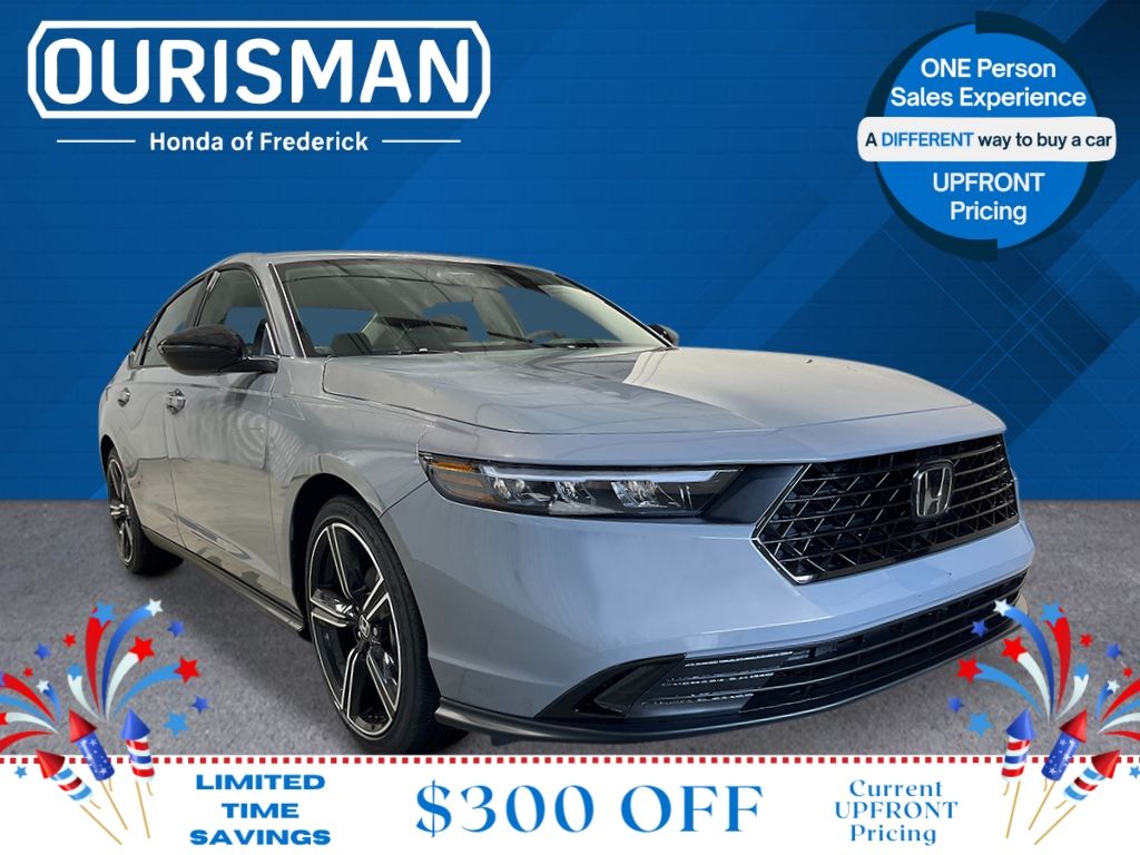 Urban Gray Pearl 2026 Honda Accord Sedan Front-Wheel Drive Continuously Variable Transmission
