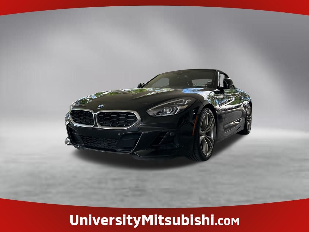 Black Sapphire Metallic 2025 BMW Z4 sDrive30i RWD Convertible Rear-Wheel Drive 8-Speed Automatic