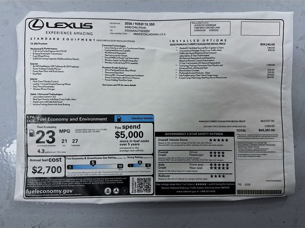 Thumbnail: 2026 Lexus TX - 9