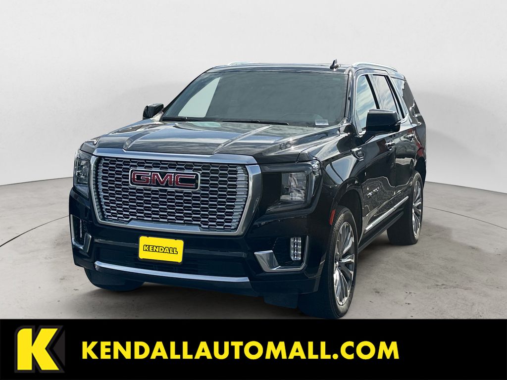 Onyx Black 2022 GMC Yukon Denali 4WD SUV / Crossover Four-Wheel Drive