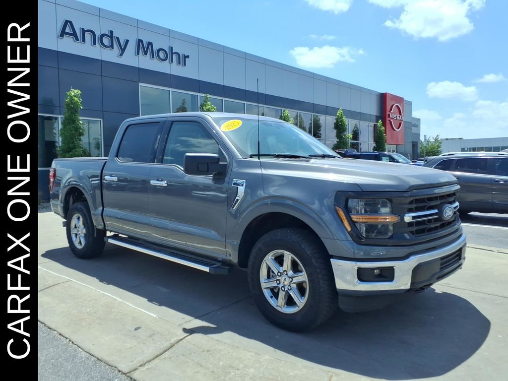 Carbonized Gray Metallic 2025 Ford F-150 Pickup Truck Four-Wheel Drive Automatic