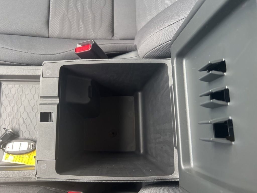 2025 Glacier White Nissan Frontier S 4X4 Truck