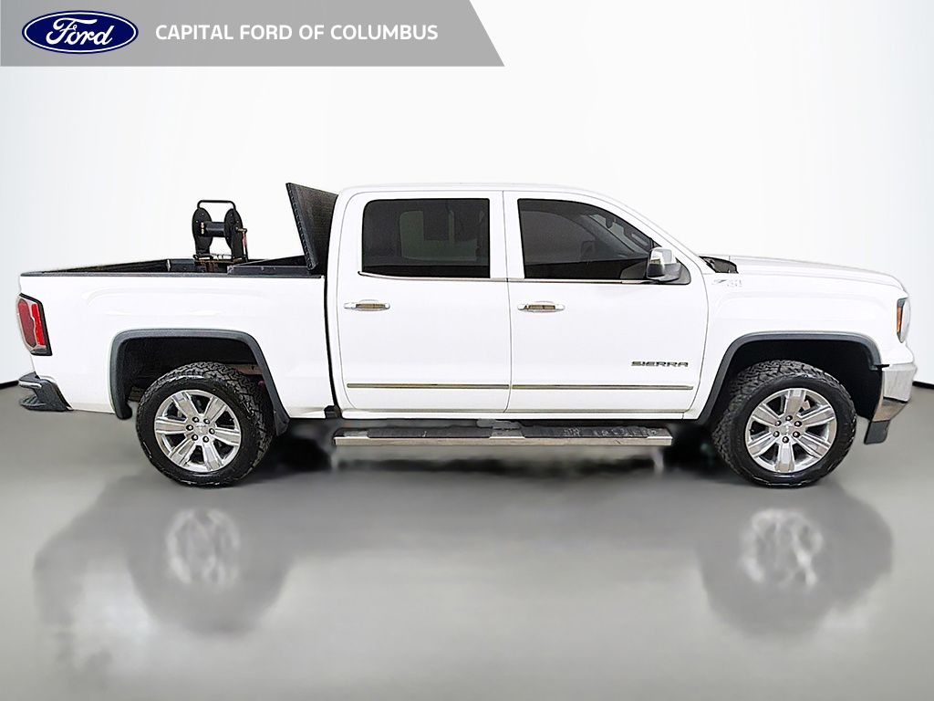 Summit White 2017 GMC Sierra 1500 Pickup Truck Four-Wheel Drive 8-Speed Automatic Overdrive