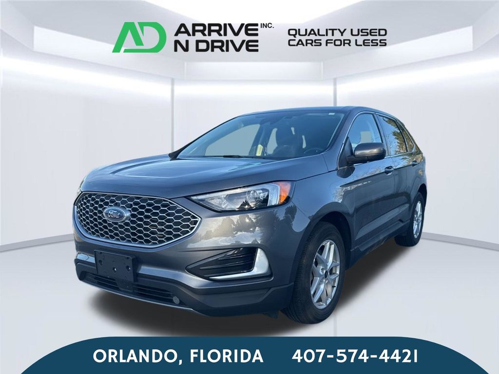 Carbonized Gray Metallic 2023 Ford Edge SUV / Crossover All-Wheel Drive 8-Speed Automatic