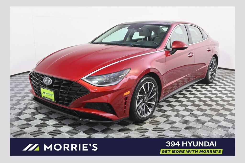 Red 2023 Hyundai Sonata Sedan Front-Wheel Drive 8-Speed Automatic