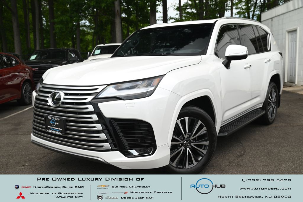 Eminent White Pearl 2024 Lexus LX SUV / Crossover All-Wheel Drive Automatic