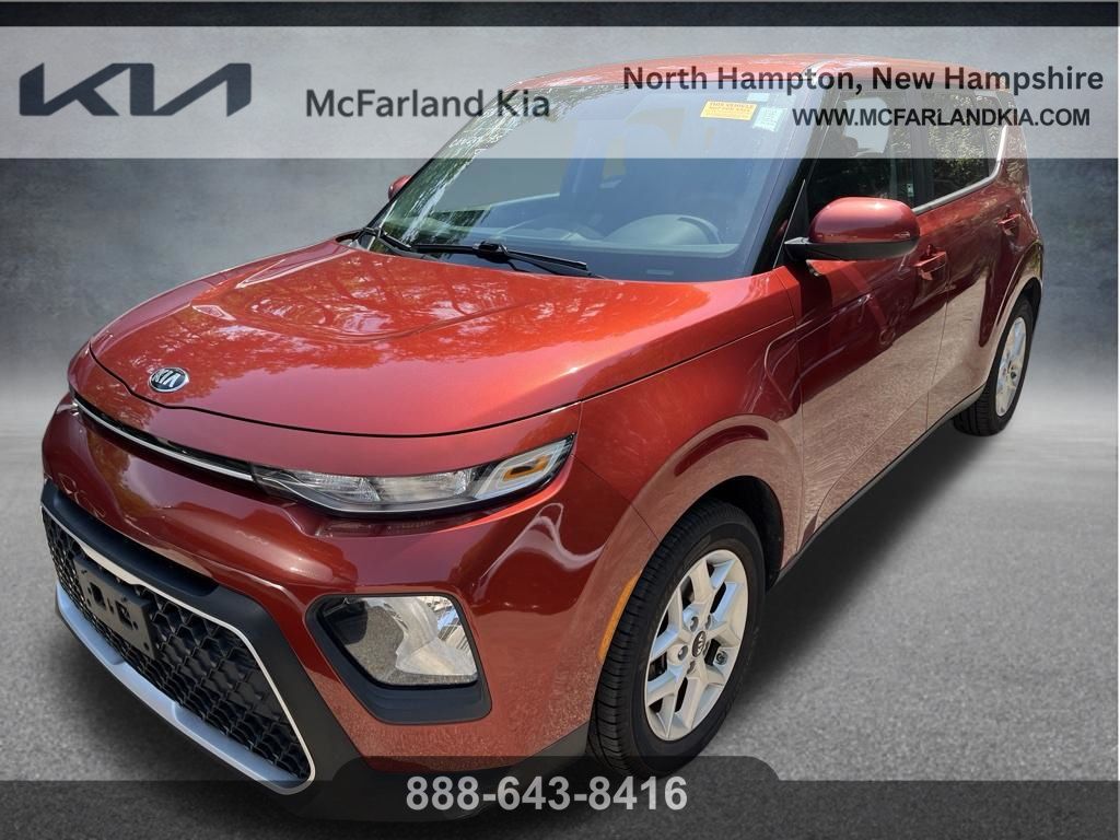 Mars Orange 2021 Kia Soul SUV / Crossover Front-Wheel Drive Continuously Variable Transmission