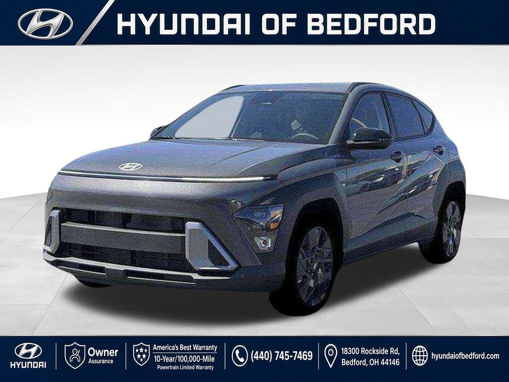 Ecotronic Gray Pearl 2026 Hyundai Kona SUV / Crossover Front-Wheel Drive Continuously Variable Transmission