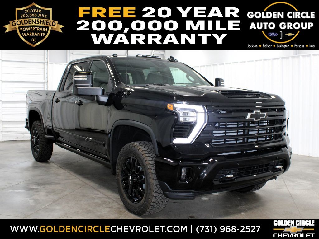Black 2026 Chevrolet Silverado 2500HD Pickup Truck Four-Wheel Drive Automatic