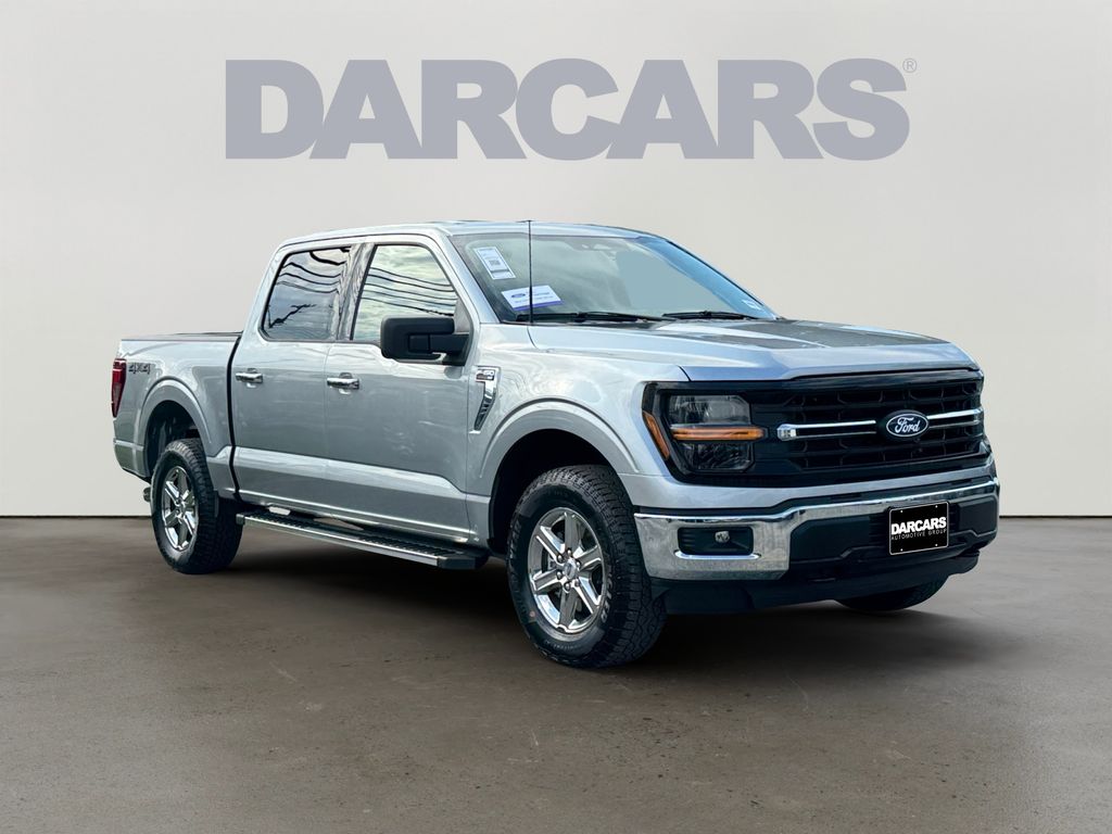 Silver Metallic 2025 Ford F-150 Pickup Truck Four-Wheel Drive Automatic