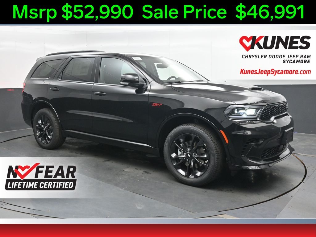 DB Black Crystal Clearcoat 2026 Dodge Durango SUV / Crossover All-Wheel Drive 8-Speed Automatic