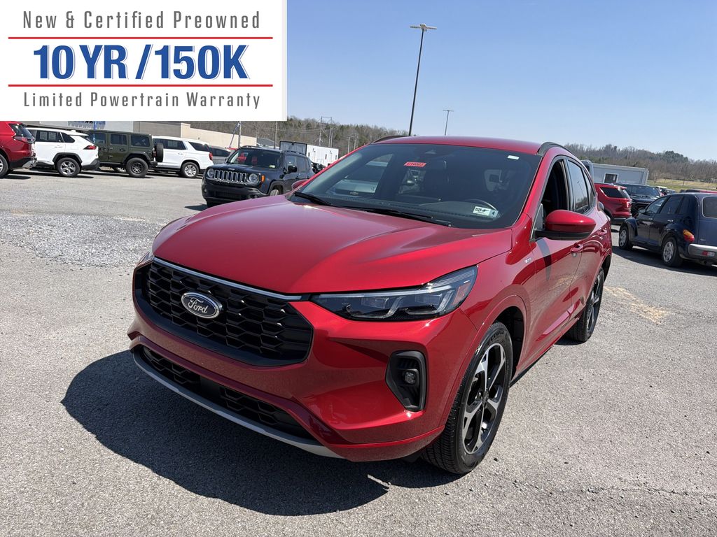 Red Metallic 2025 Ford Escape Hybrid ST-Line Elite AWD SUV / Crossover All-Wheel Drive Continuously Variable Transmission