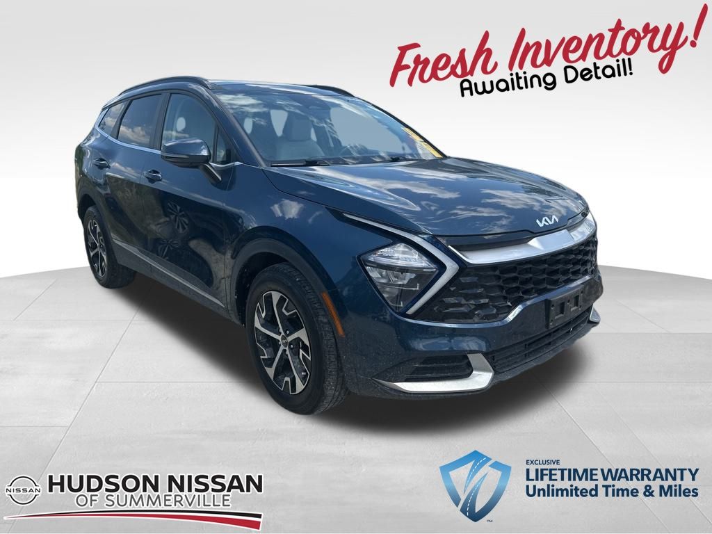 2023 Vesta Blue Kia Sportage Hybrid EX SUV