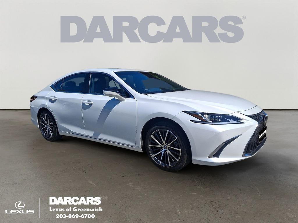Eminent White Pearl 2025 Lexus ES Hybrid 300h FWD Sedan Front-Wheel Drive Continuously Variable Transmission