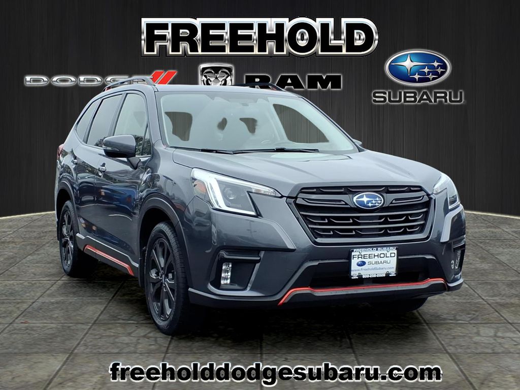 Magnetite Gray Metallic 2022 Subaru Forester Sport Crossover AWD SUV / Crossover All-Wheel Drive Continuously Variable Transmission