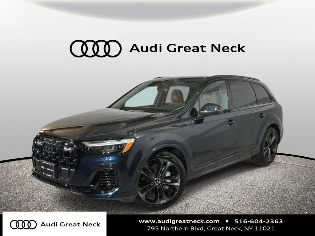 Waitomo Blue Metallic 2025 Audi Q7 quattro Premium Plus 55 TFSI SUV / Crossover All-Wheel Drive 8-Speed Automatic