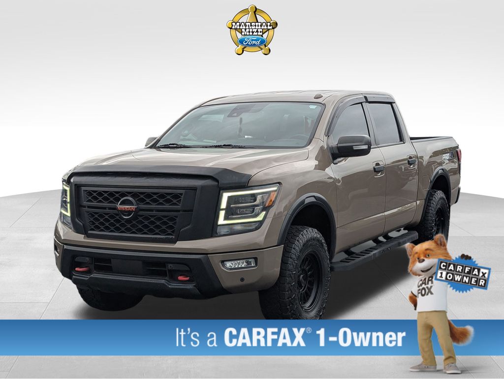  2021 Nissan Titan PRO-4X Crew Cab 4WD   