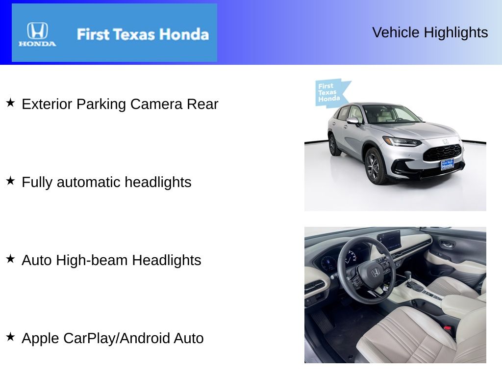 Used Car 2025 Honda Hr-v  Ex-l For Sale Under $30,000 In Austin, Texas