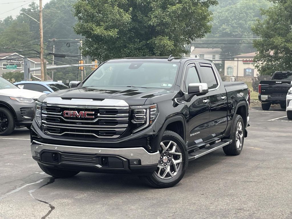 Onyx Black 2024 GMC Sierra 1500 Pickup Truck Four-Wheel Drive Automatic