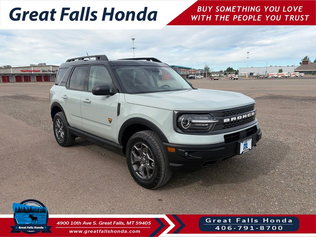 Cactus 2024 Ford Bronco Sport SUV / Crossover All-Wheel Drive 8-Speed Automatic