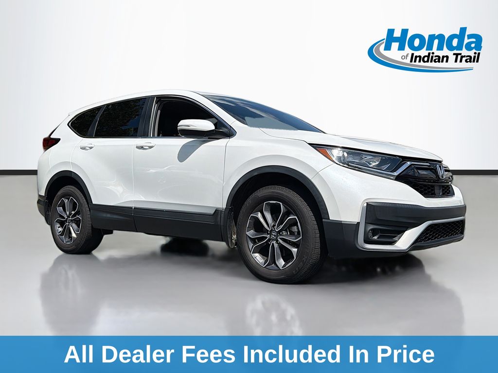 Platinum White Pearl 2021 Honda CR-V SUV / Crossover All-Wheel Drive Continuously Variable Transmission