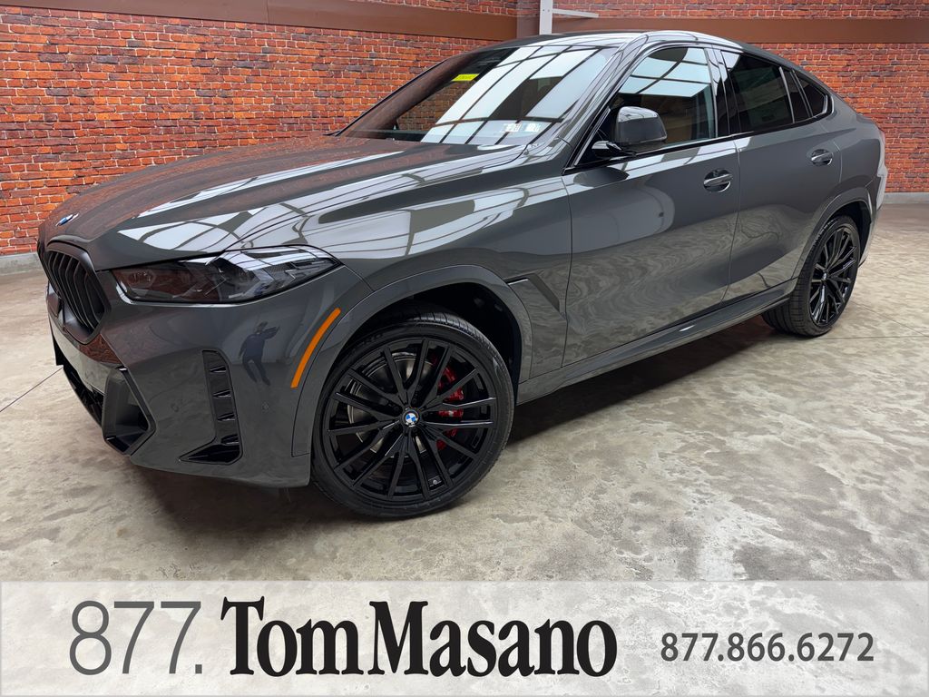 Gray Metallic 2027 BMW X6 SUV / Crossover All-Wheel Drive 8-Speed Automatic