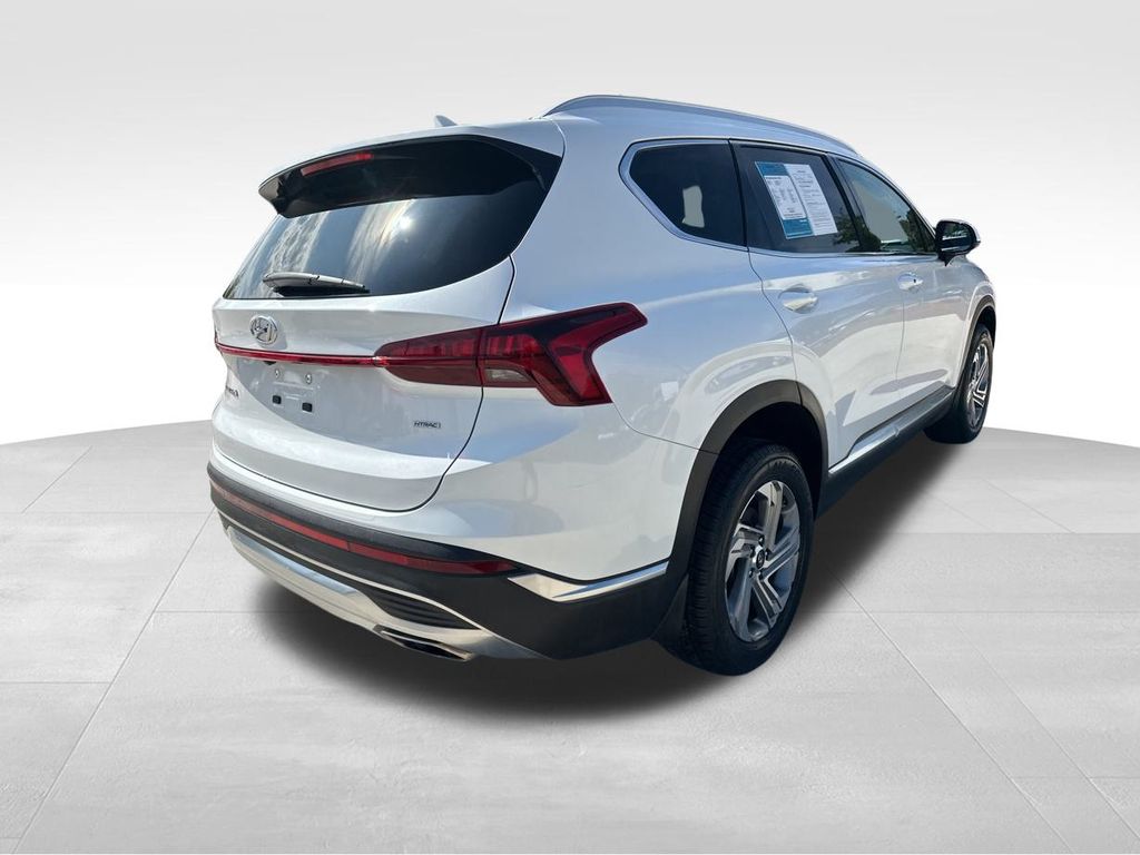 2022 Quartz White Hyundai Santa Fe SEL AWD SUV