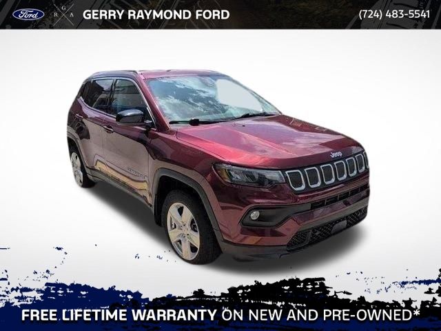 Velvet Red Pearlcoat 2022 Jeep Compass SUV / Crossover Four-Wheel Drive 9-Speed Automatic
