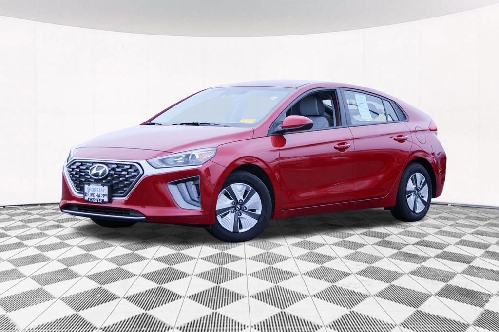 2022 Hyundai Ioniq Hybrid Blue 2