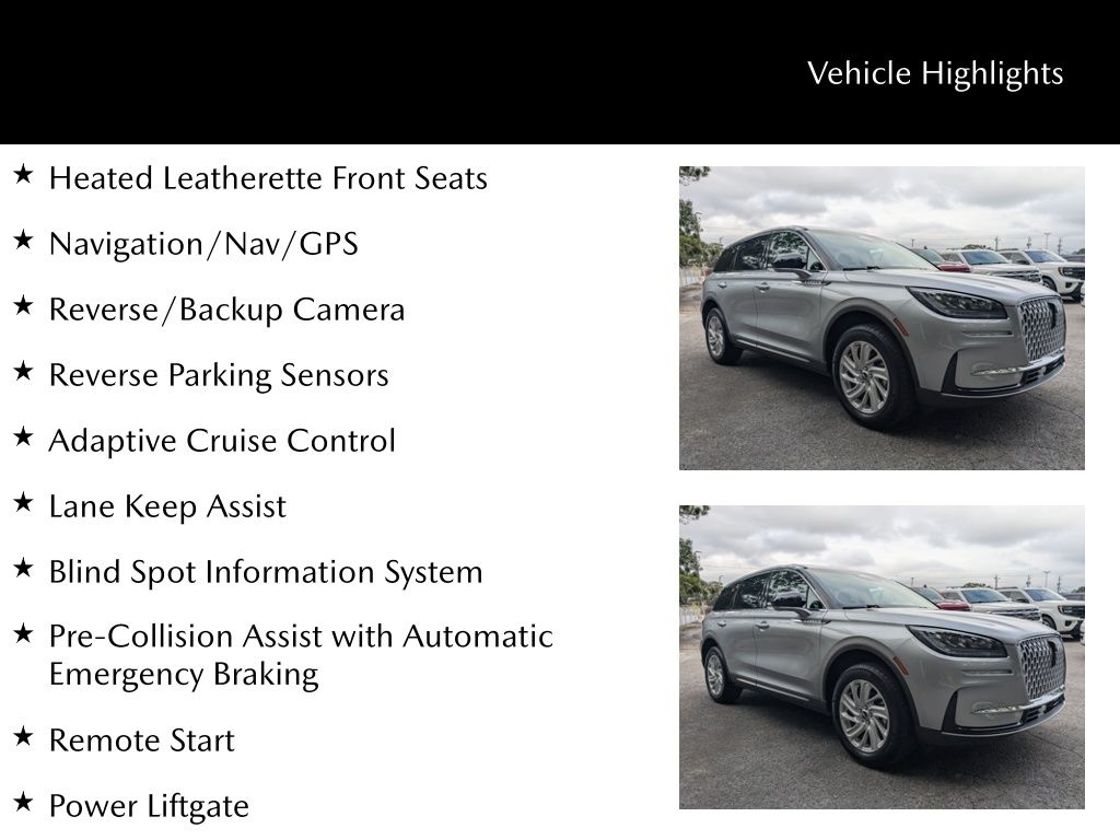 2023 Lincoln Corsair Standard
