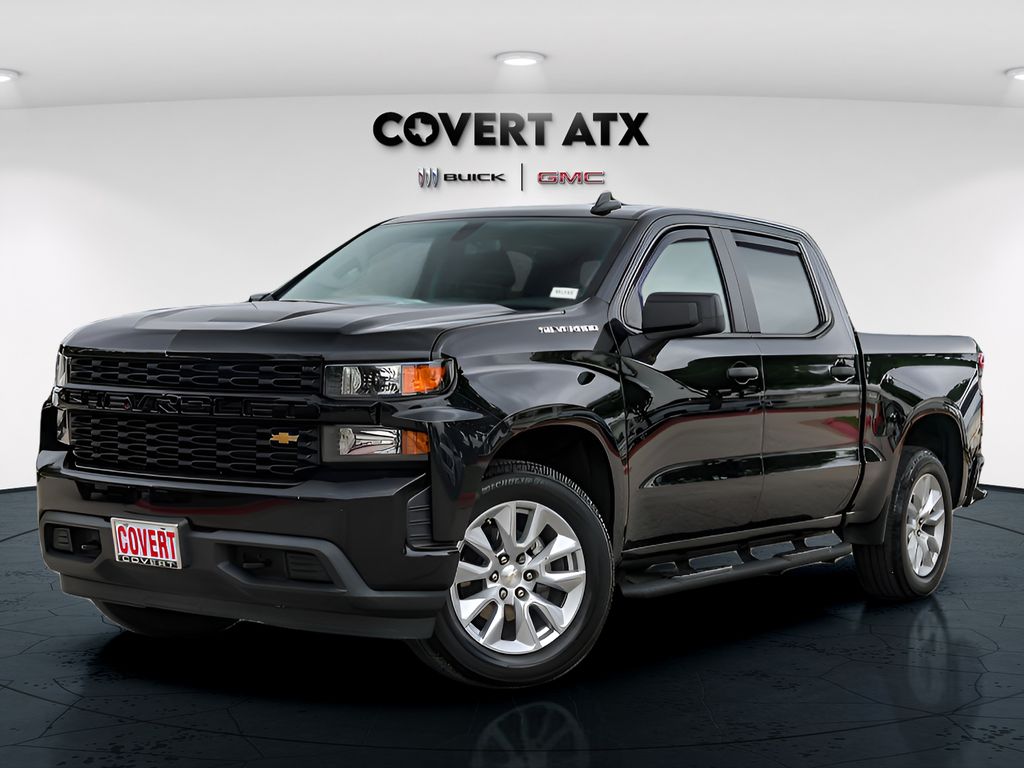 Used Car 2021 Chevrolet Silverado 1500  Custom For Sale Under $35,000 In Austin, Texas