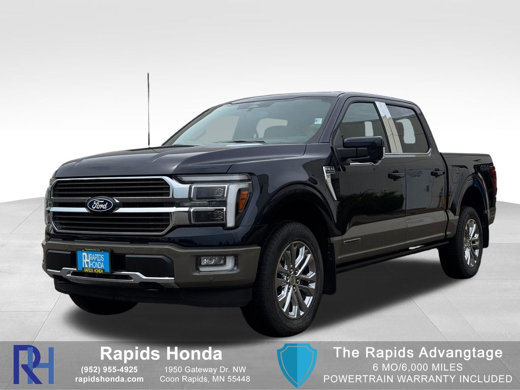 Antimatter Blue Metallic 2025 Ford F-150 Pickup Truck Four-Wheel Drive Automatic