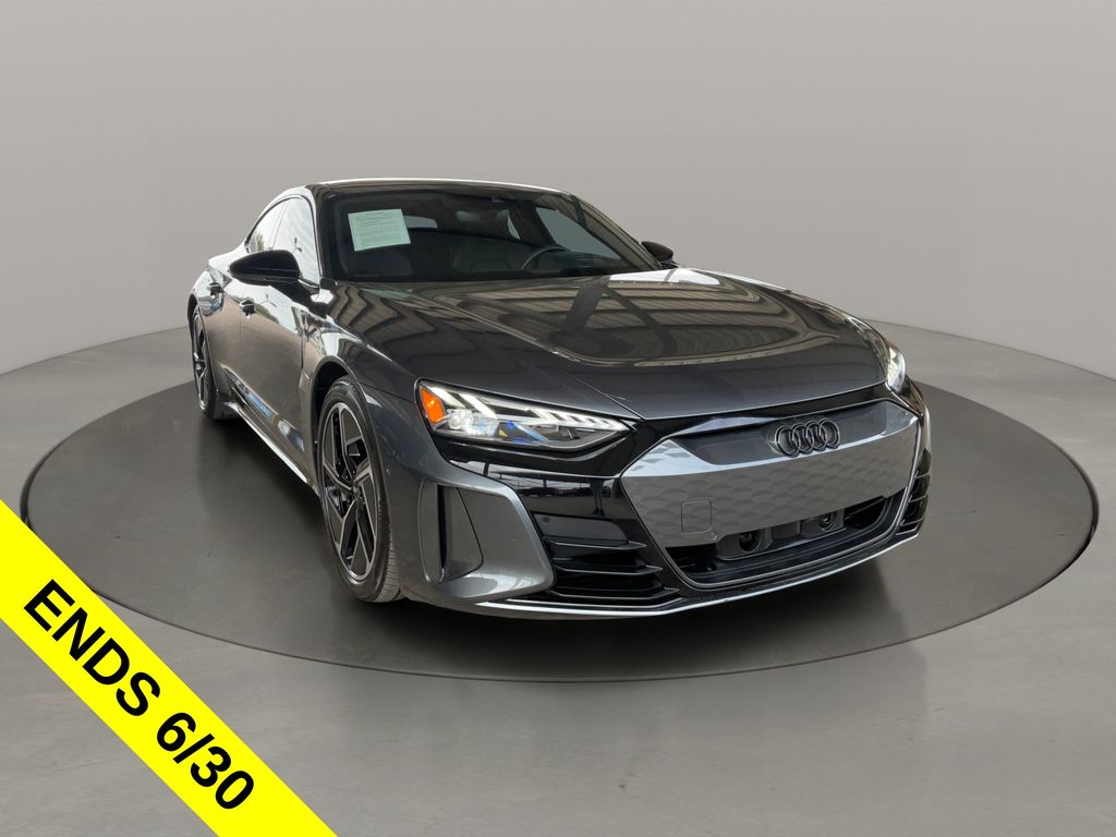 Daytona Gray Pearl Effect 2024 Audi RS e-tron GT Sedan All-Wheel Drive 1-Speed Automatic