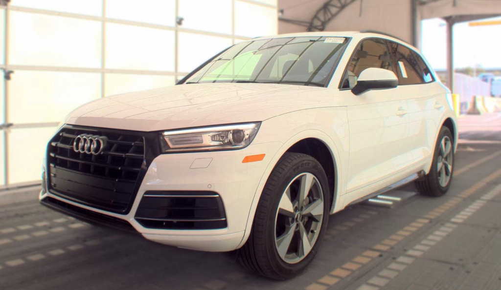 Ibis White 2020 Audi Q5 SUV / Crossover All-Wheel Drive 7-Speed Automatic