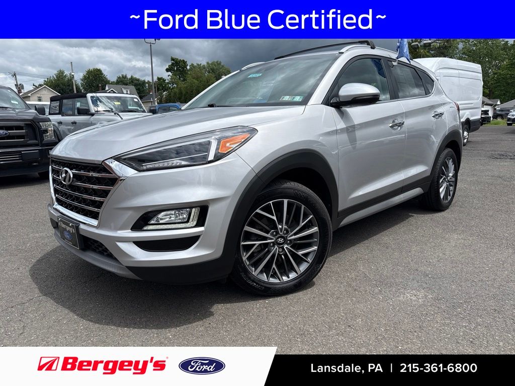 Stellar Silver 2021 Hyundai Tucson SUV / Crossover All-Wheel Drive 6-Speed Automatic
