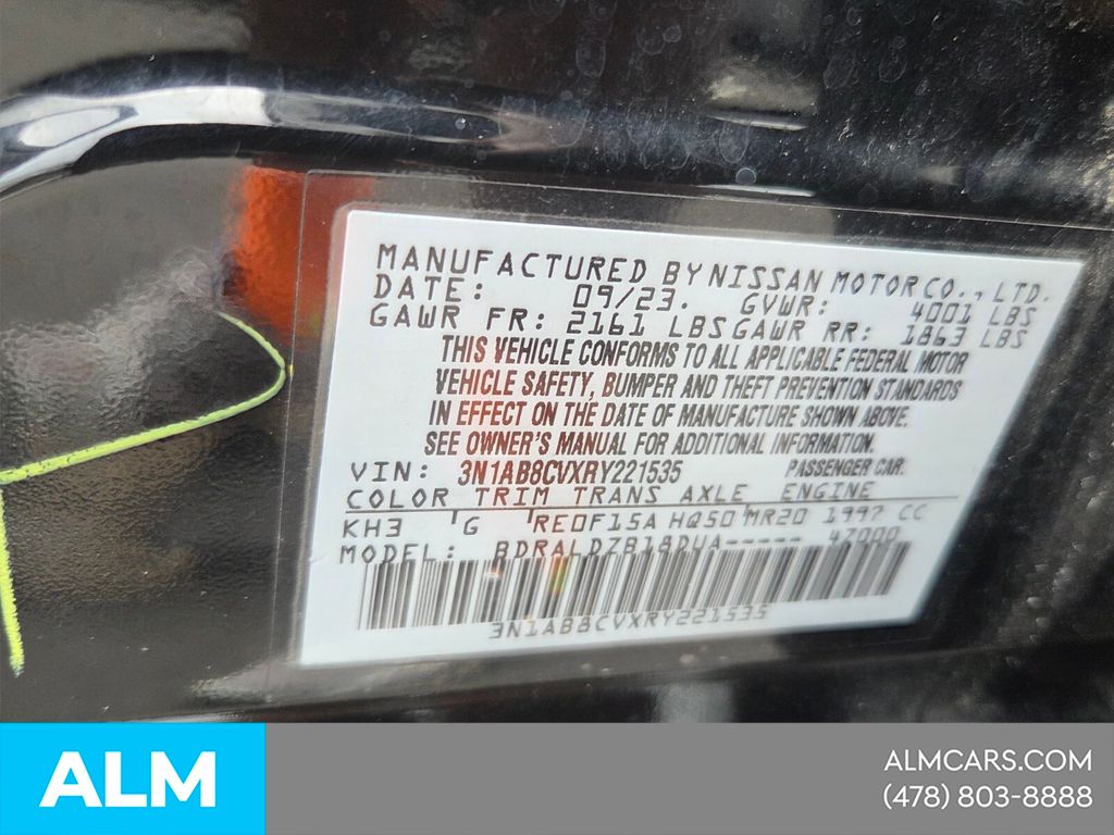 Used 2024 Black Nissan SV image 14