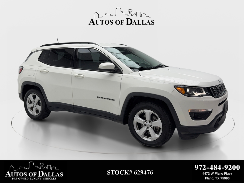 White Clearcoat 2017 Jeep Compass SUV / Crossover Front-Wheel Drive 6-Speed Automatic