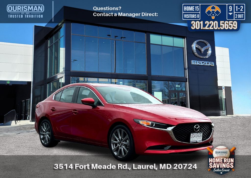 Soul Red Crystal Metallic 2024 Mazda MAZDA3 2.5 S Preferred Sedan FWD Sedan Front-Wheel Drive 6-Speed Automatic