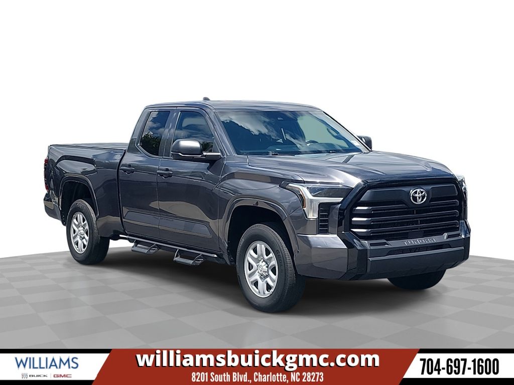Magnetic Gray Metallic 2025 Toyota Tundra Pickup Truck Four-Wheel Drive 10-Speed Automatic