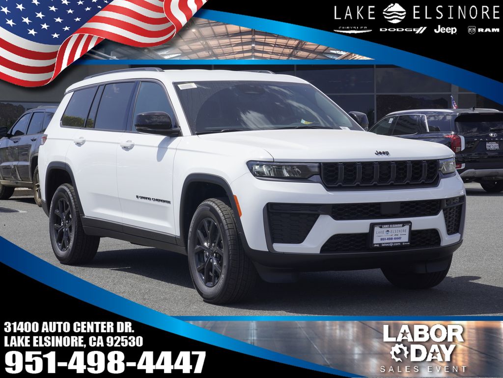 Bright White Clearcoat 2026 Jeep Grand Cherokee L SUV / Crossover  8-Speed Automatic