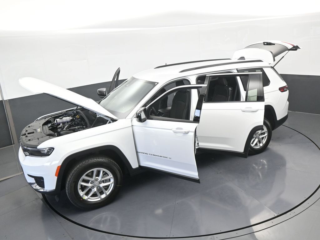 Used 2025 Bright White Clearcoat Jeep Laredo image 53