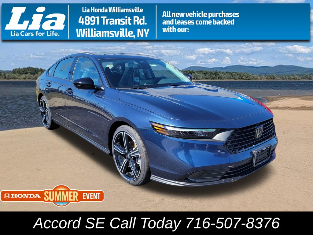 Canyon River Blue Metallic 2026 Honda Accord Sedan Front-Wheel Drive Continuously Variable Transmission