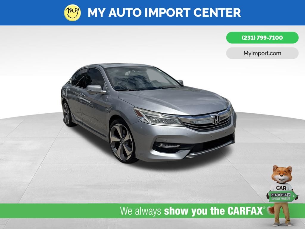 Silver 2017 Honda Accord Sedan 6-Speed Automatic