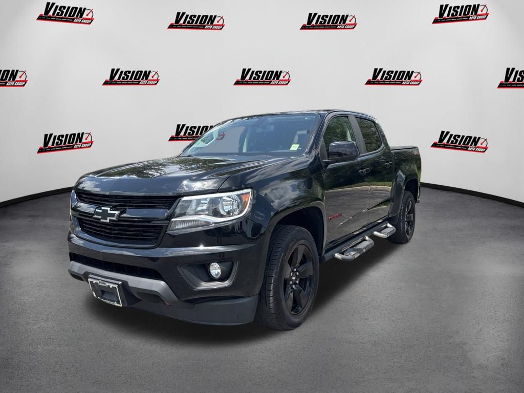 Black 2018 Chevrolet Colorado Pickup Truck Four-Wheel Drive 8-Speed Automatic