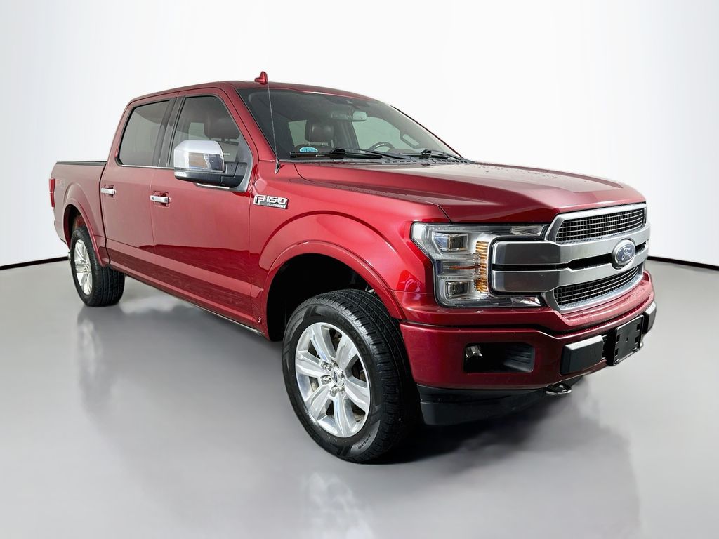 Ruby Red Metallic 2018 Ford F-150 Pickup Truck Four-Wheel Drive Automatic