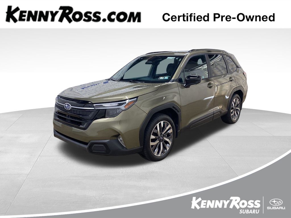 Green Metallic 2026 Subaru Forester SUV / Crossover All-Wheel Drive Continuously Variable Transmission