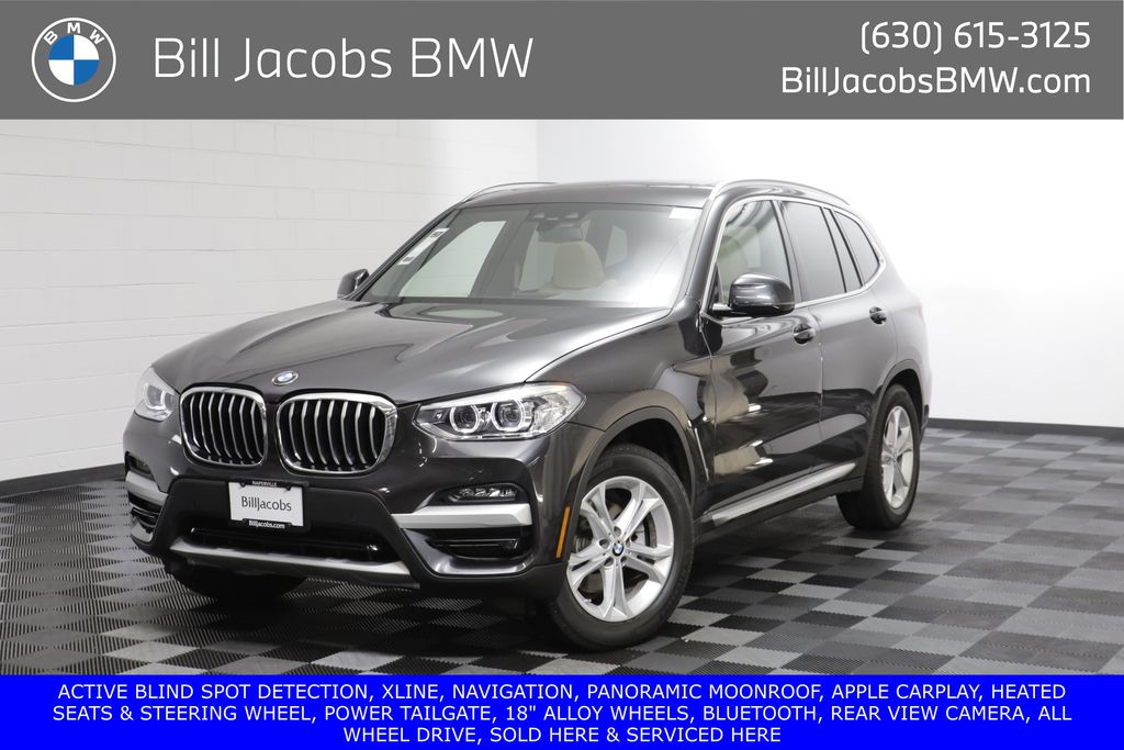Gray (Dark Graphite Metallic) 2021 BMW X3 SUV / Crossover All-Wheel Drive Automatic