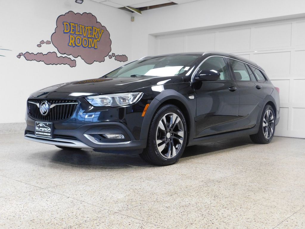 Black (Ebony Twilight Metallic) 2018 Buick Regal TourX Wagon All-Wheel Drive Automatic