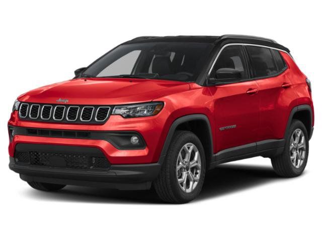 Red Hot Pearlcoat 2025 Jeep Compass Limited 4WD SUV / Crossover Four-Wheel Drive 8-Speed Automatic