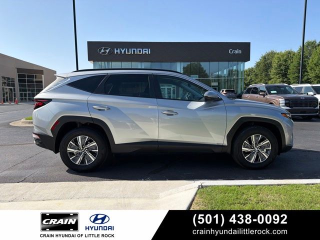 Shimmering Silver 2024 Hyundai Tucson Hybrid SUV / Crossover All-Wheel Drive 6-Speed Automatic